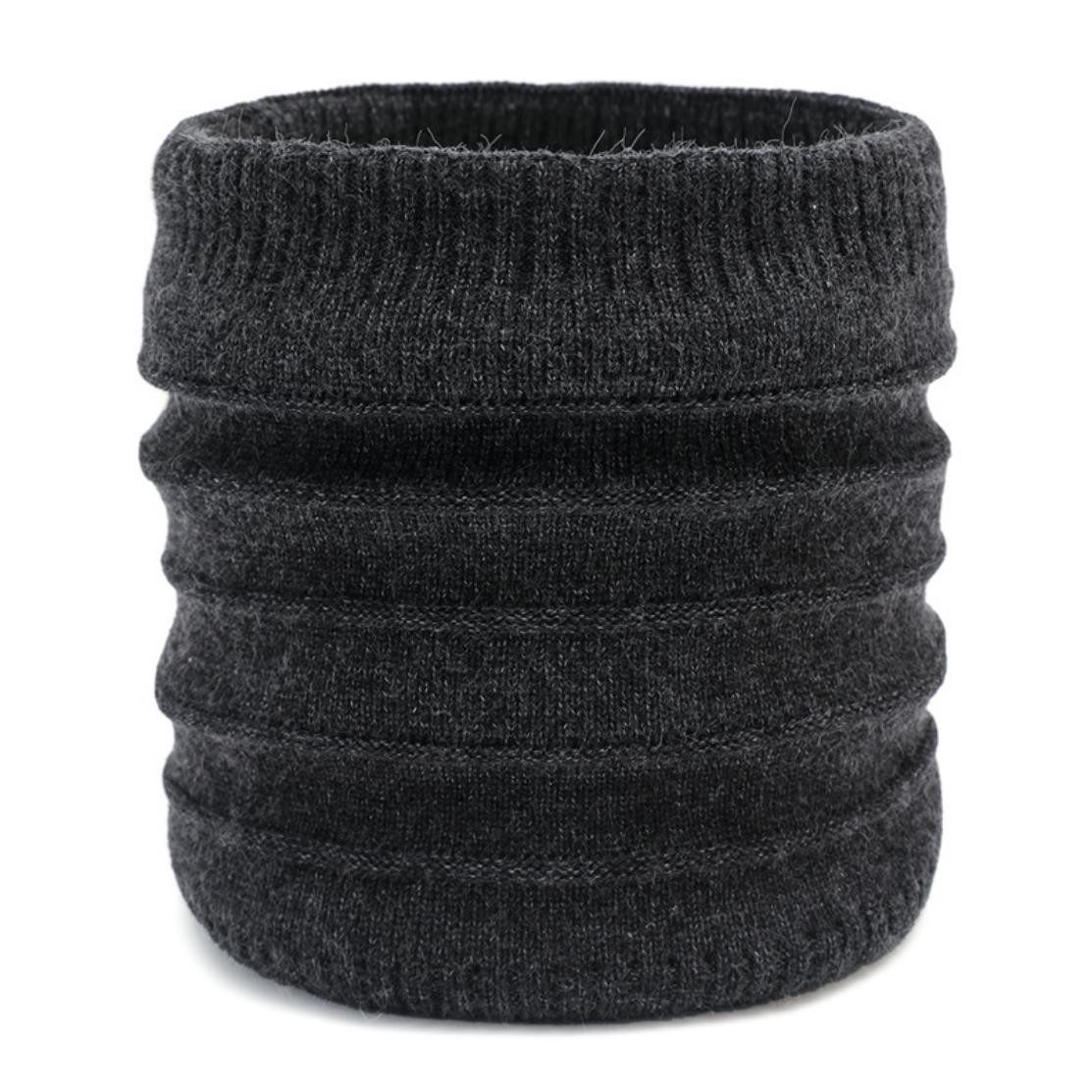 Coonoor Halswärmer Winddicht Thermo Gestrickt Schlauchschal für Herren Damen