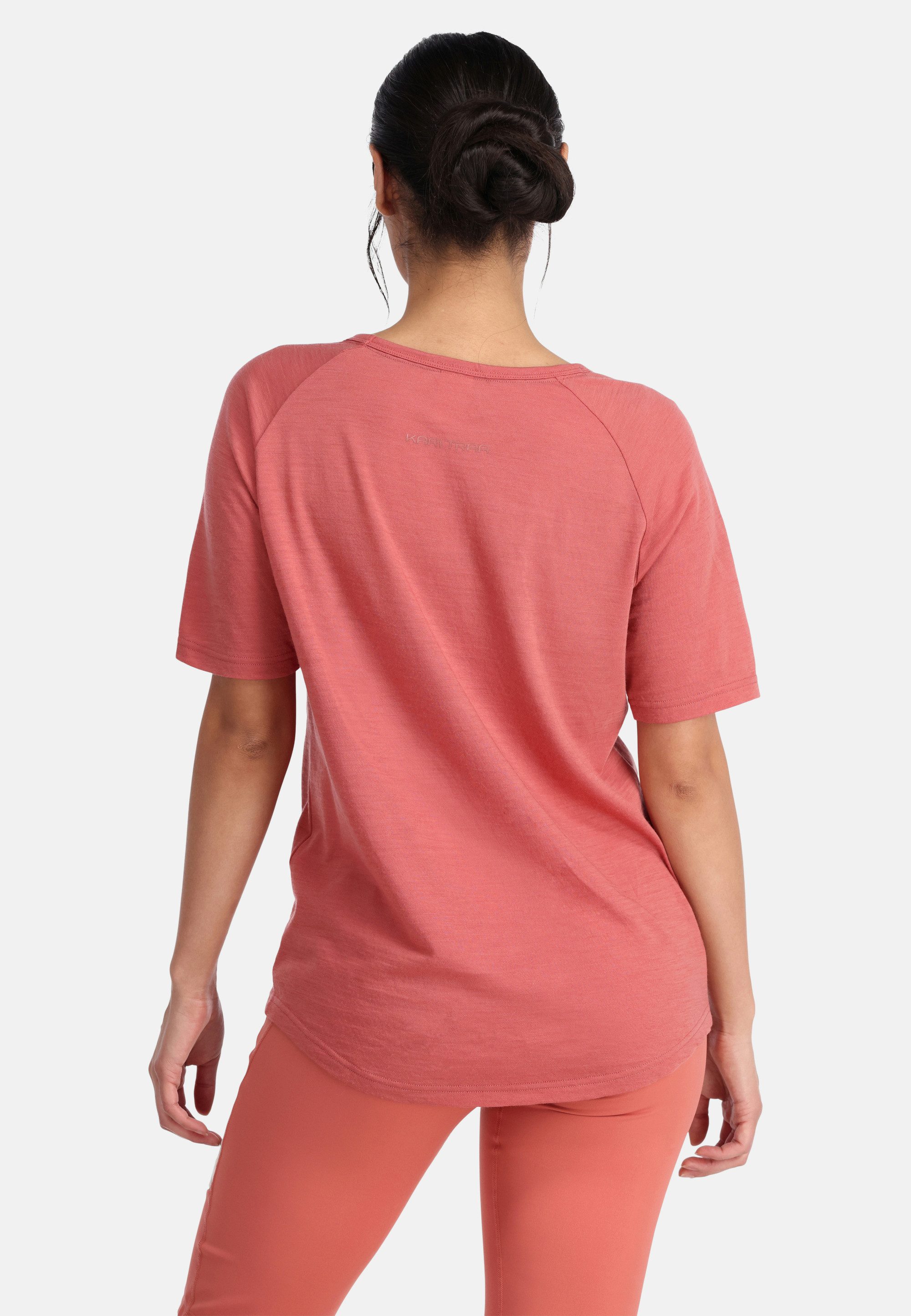 Kari Traa T-Shirt Ane mit atmungsaktivem Material und Flatlocknähten