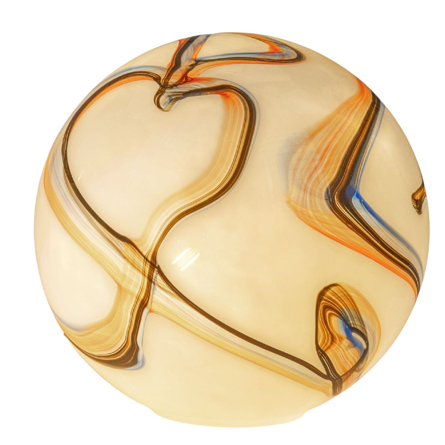 formano Tischleuchte MARMOR, E14, Höhe: cm, Farbe: Weiß, Motiv: Verlauf