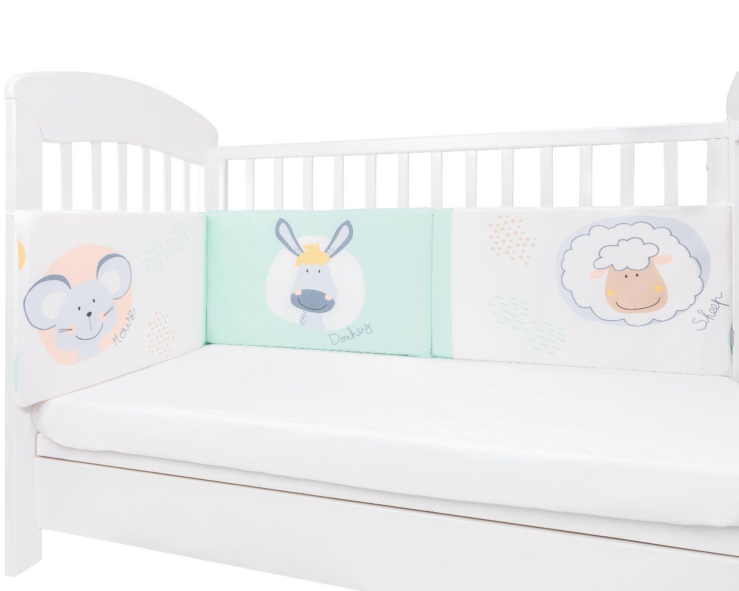 Bettnestchen Babybett Nestchen 120 x 60 cm