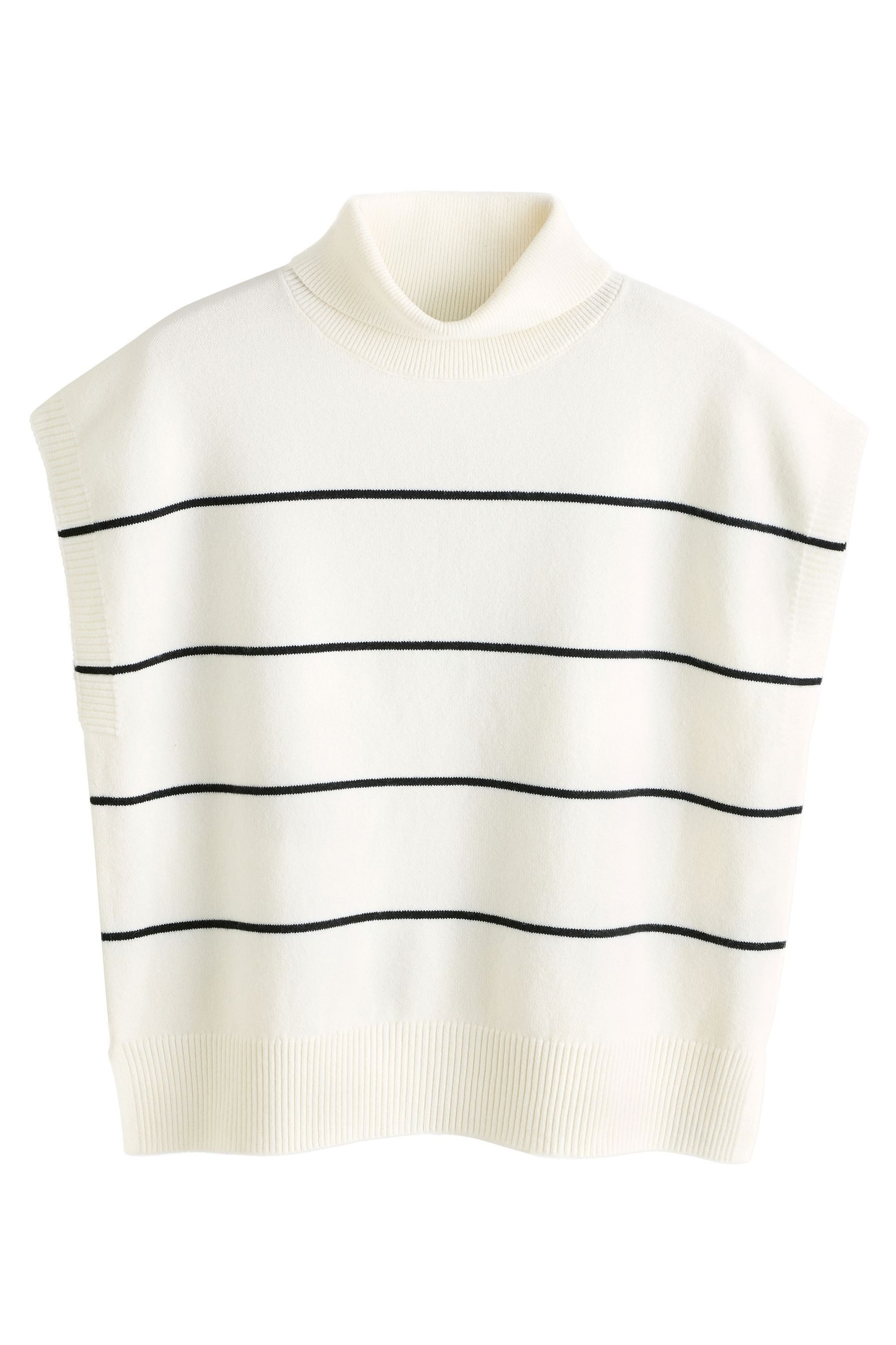 Next Stricktop Tanktop-Cover-up mit Rollkragen (1-tlg)