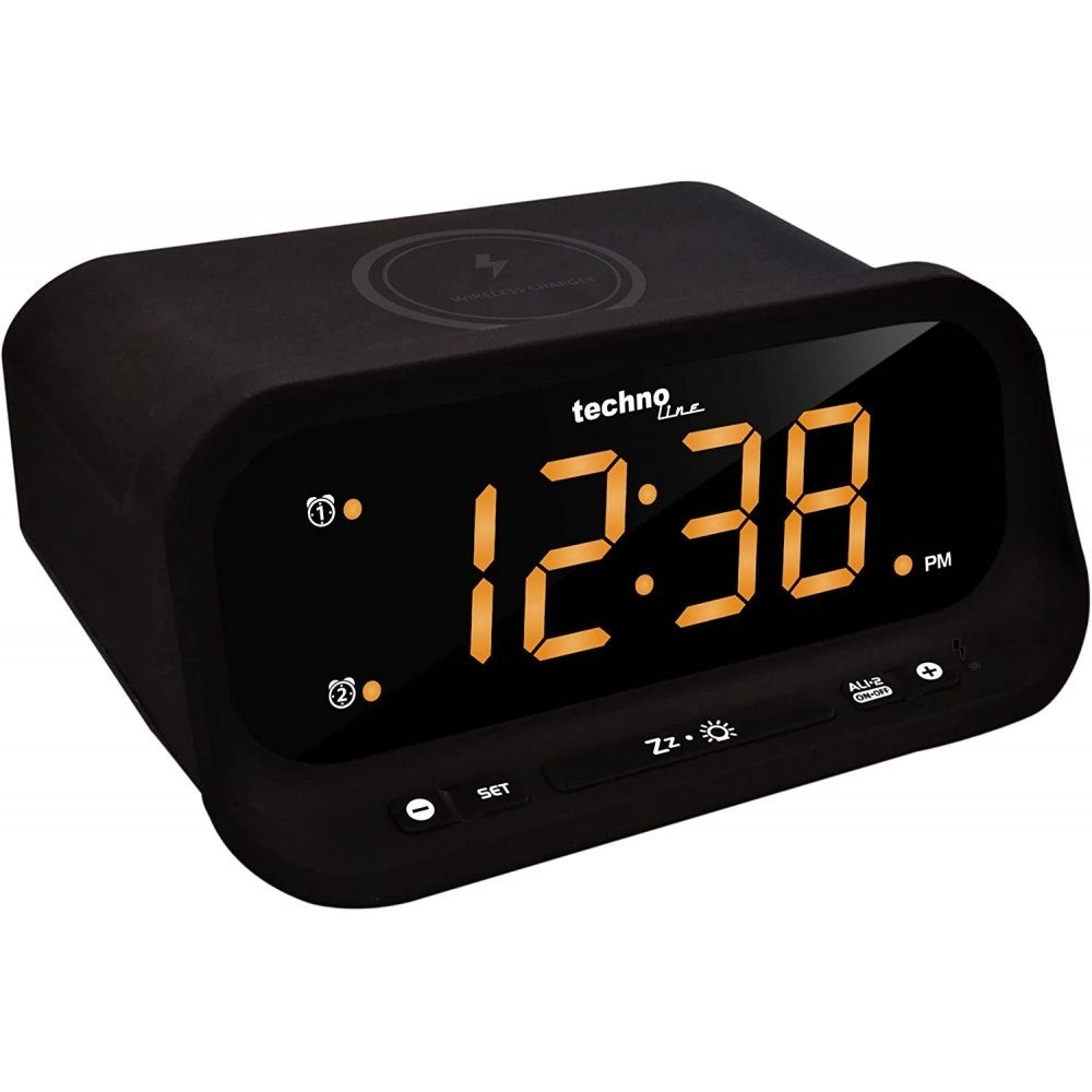 technoline Funkwecker WT 477 - Funkwecker - schwarz