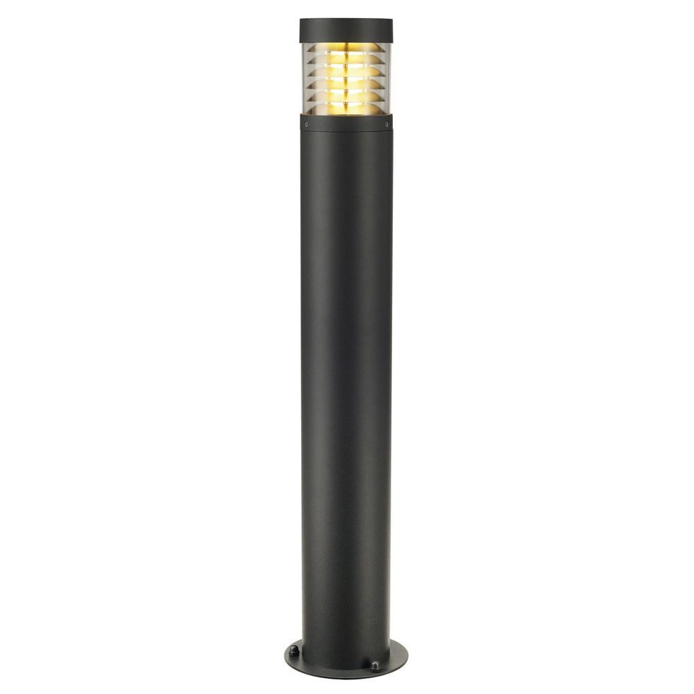 SLV Außen-Stehlampe F-POL Wegeleuchte, rund, anthrazit, E27, IP54
