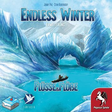 Pegasus Spiele Spiel, Endless Winter: Flüsse & Flöße [Erweiterung] (Frosted Games)