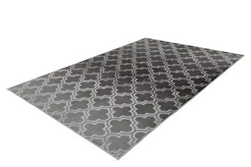 Teppich Kurzflorteppich Kifalme 100 Anthrazit 120 x 170 cm, Qiyano, rechteckig, Höhe: 0.7 mm
