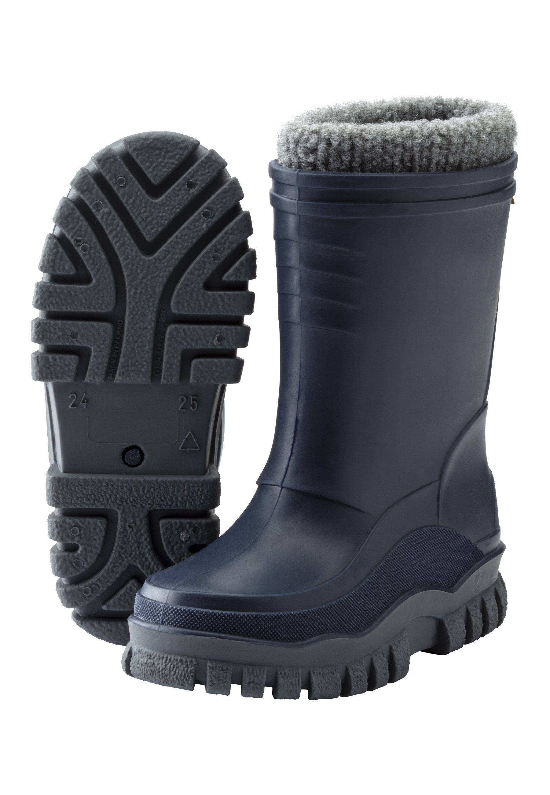 Sterntaler® Gummistiefel mit Innenschuh uni Gummistiefel (1-tlg)