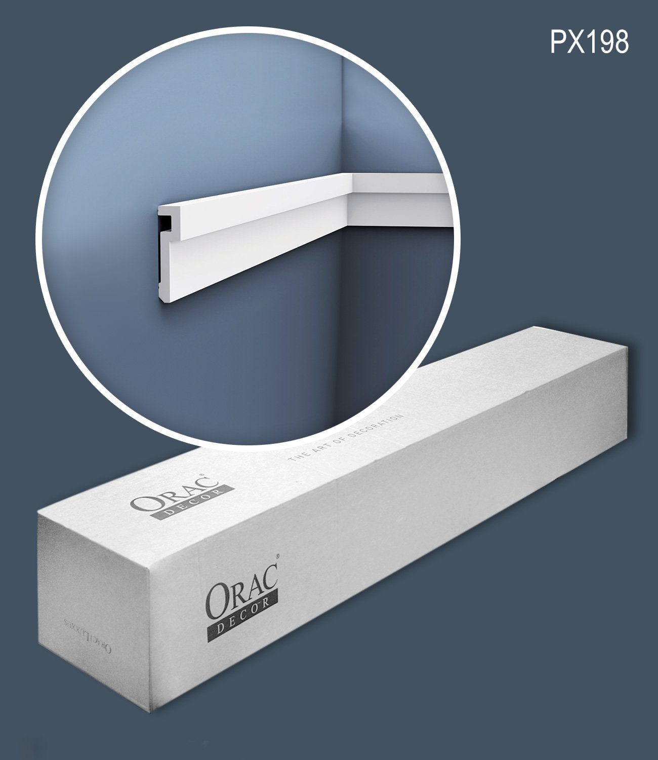 Orac Decor Zierleiste PX198-box MODERN Wandleisten günstig online kaufen