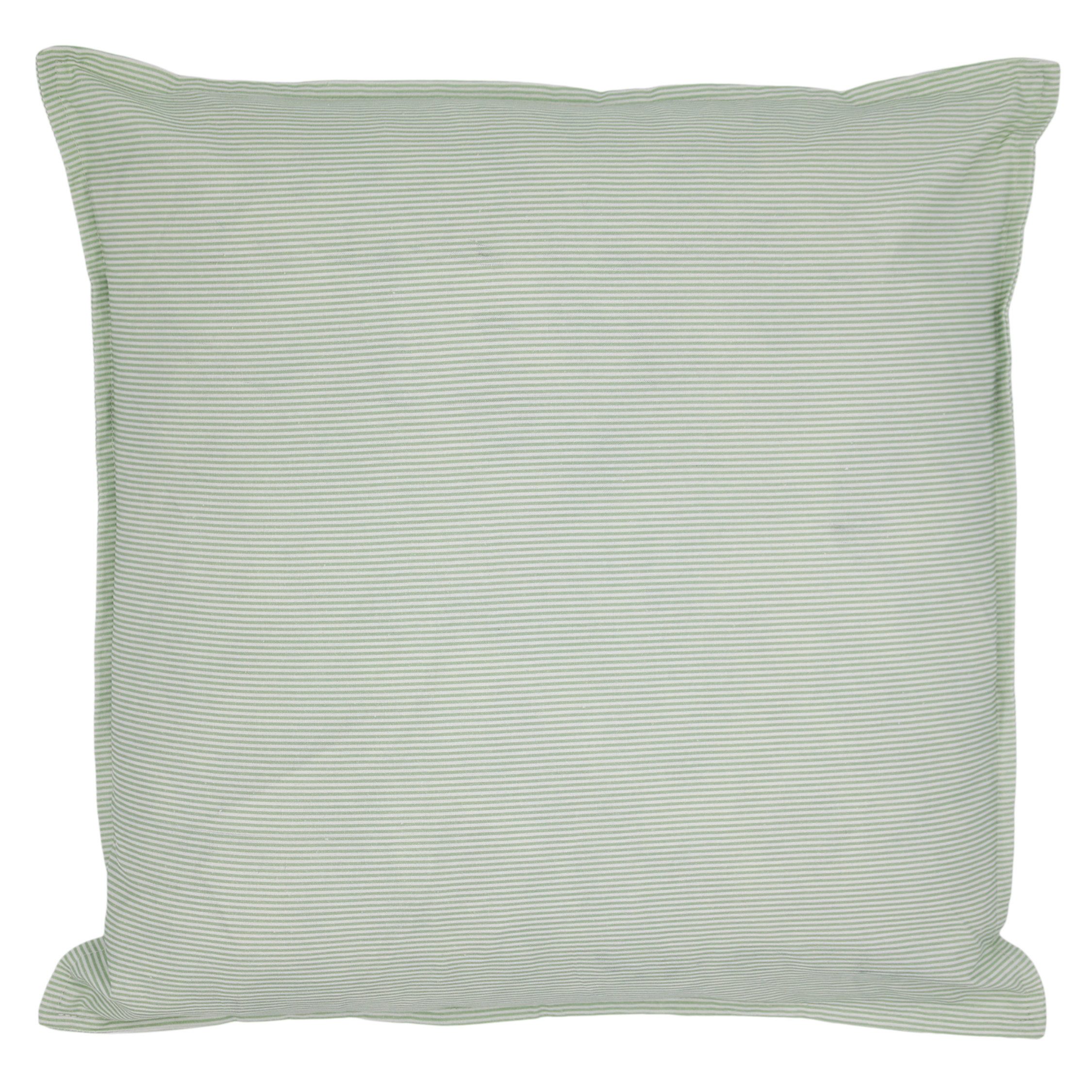 Chic Antique Kissenbezug Chic Antique Aix Kissebezug mit Maritimen Streifenmuster grün