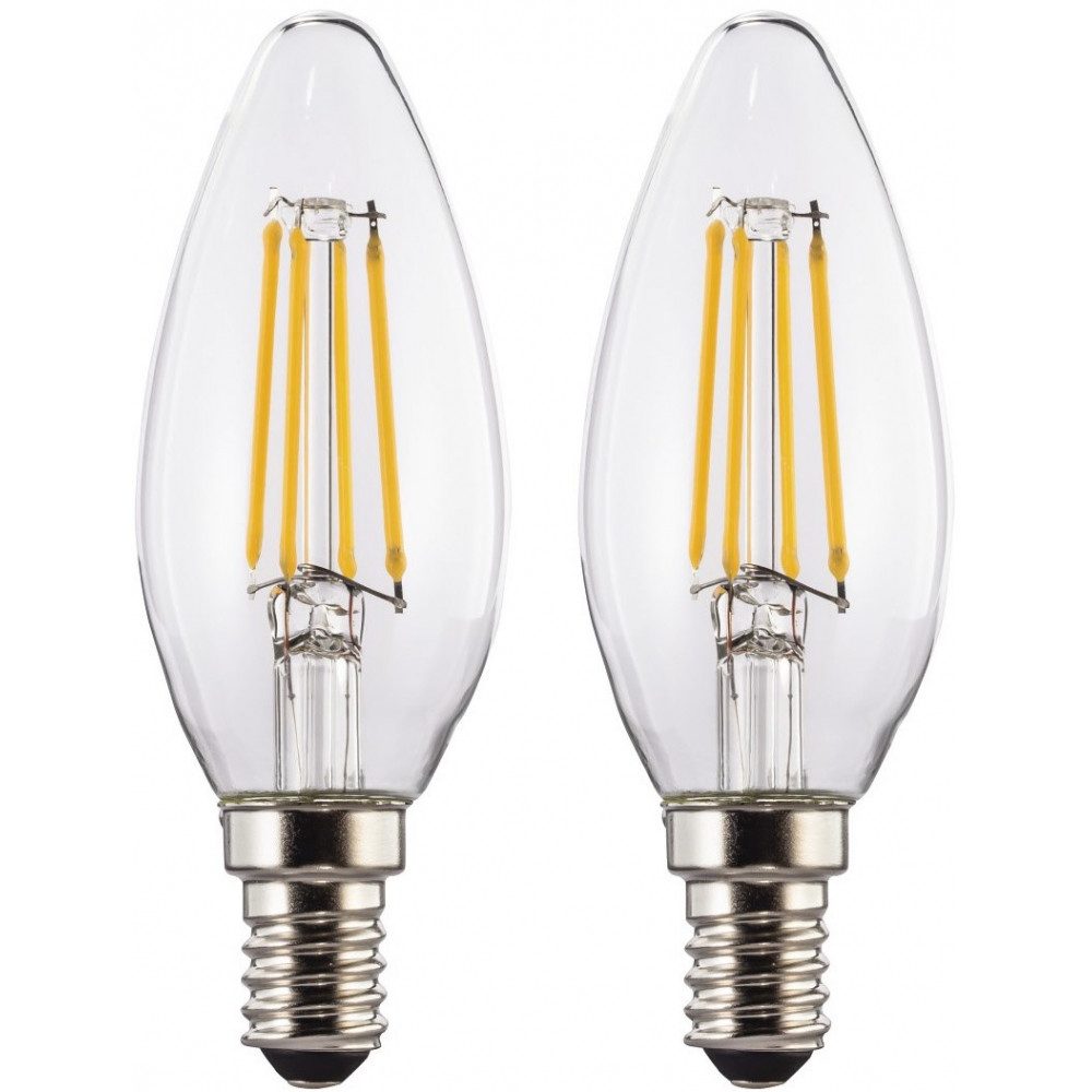 LED-Filament Xavax LED-Filament E14 2er Pack - Energiesparlampen