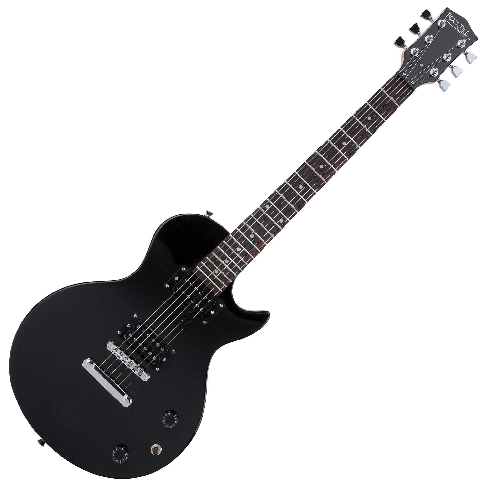 Rocktile E-Gitarre Banger's elektrische Gitarre Single Cut Komplettset, Banger's Set, inkl. Verstärker, Tasche, Kabel, Gurt, Schule, inkl. Verstärker, Tasche, Kabel, Gurt, Schule