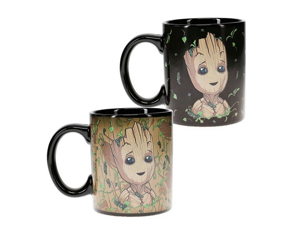 Paladone Tasse Farbwechsel Tasse - Marvel Groot (300ml)