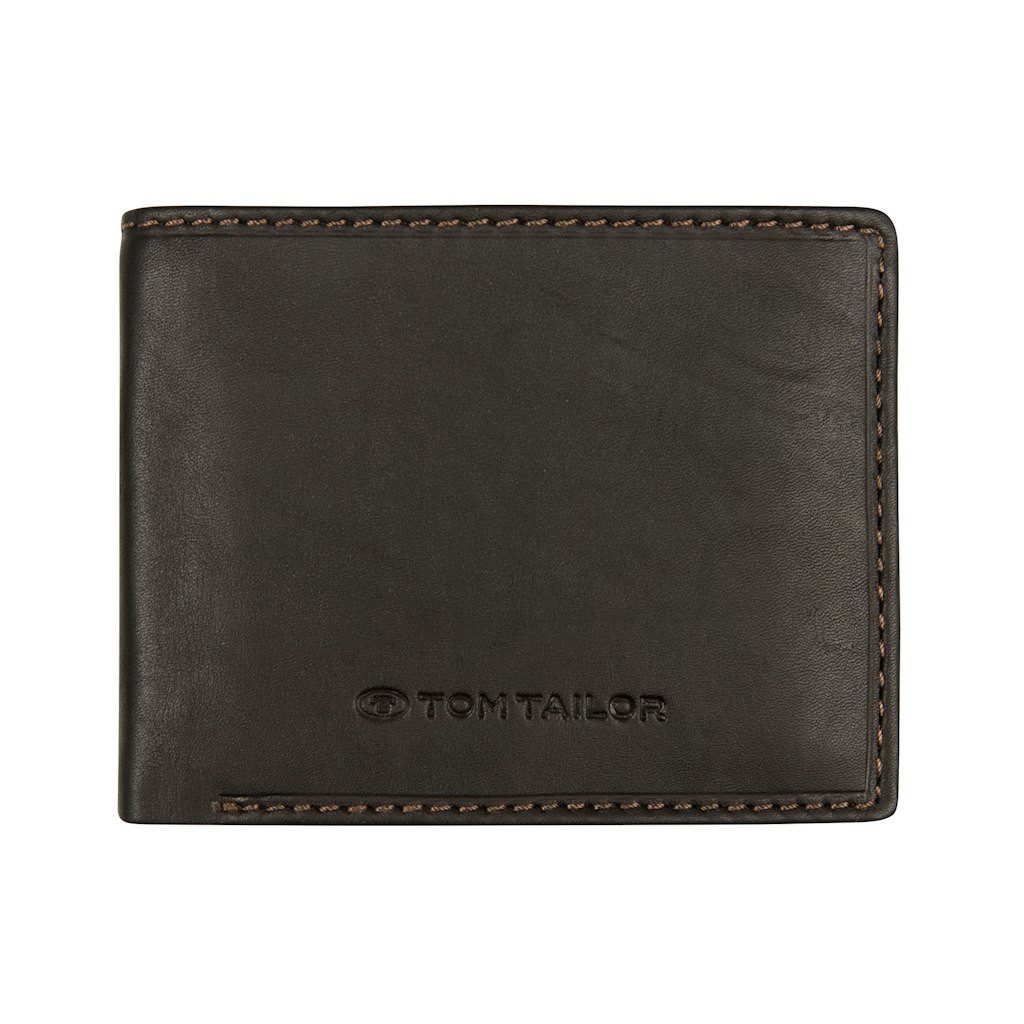 TOM TAILOR Geldbörse Herrenbörse querformat, braun günstig online kaufen