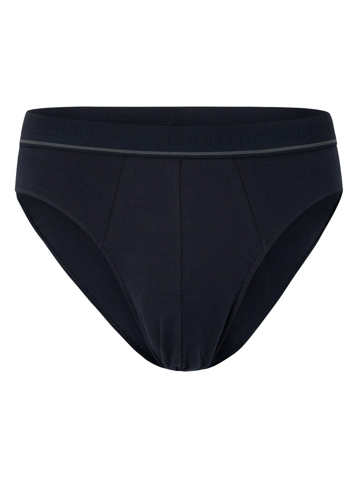 Schöller Slip 3er Pack Herren Slip Baumwolle-Elasthan (Packung, 3-St) -