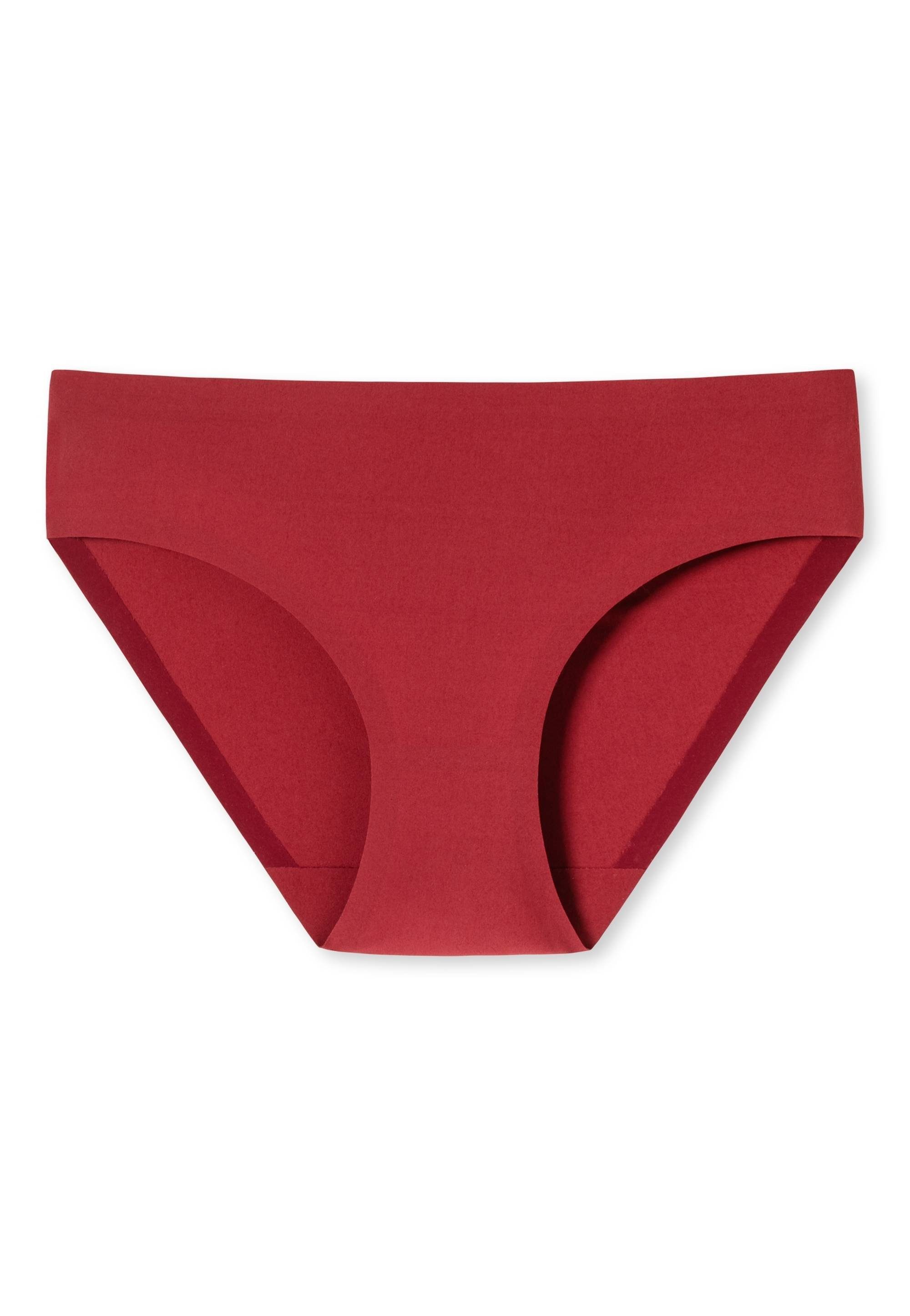 Schiesser Slip Damen Slip, Invisible Cotton - Single Jersey Rot
