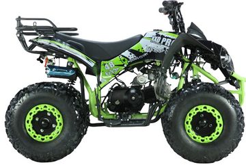 KXD Quad 125ccm Quad Kinder Pitbike 4 Takt Motor Quad ATV 8 Zoll ATV 008 Grün