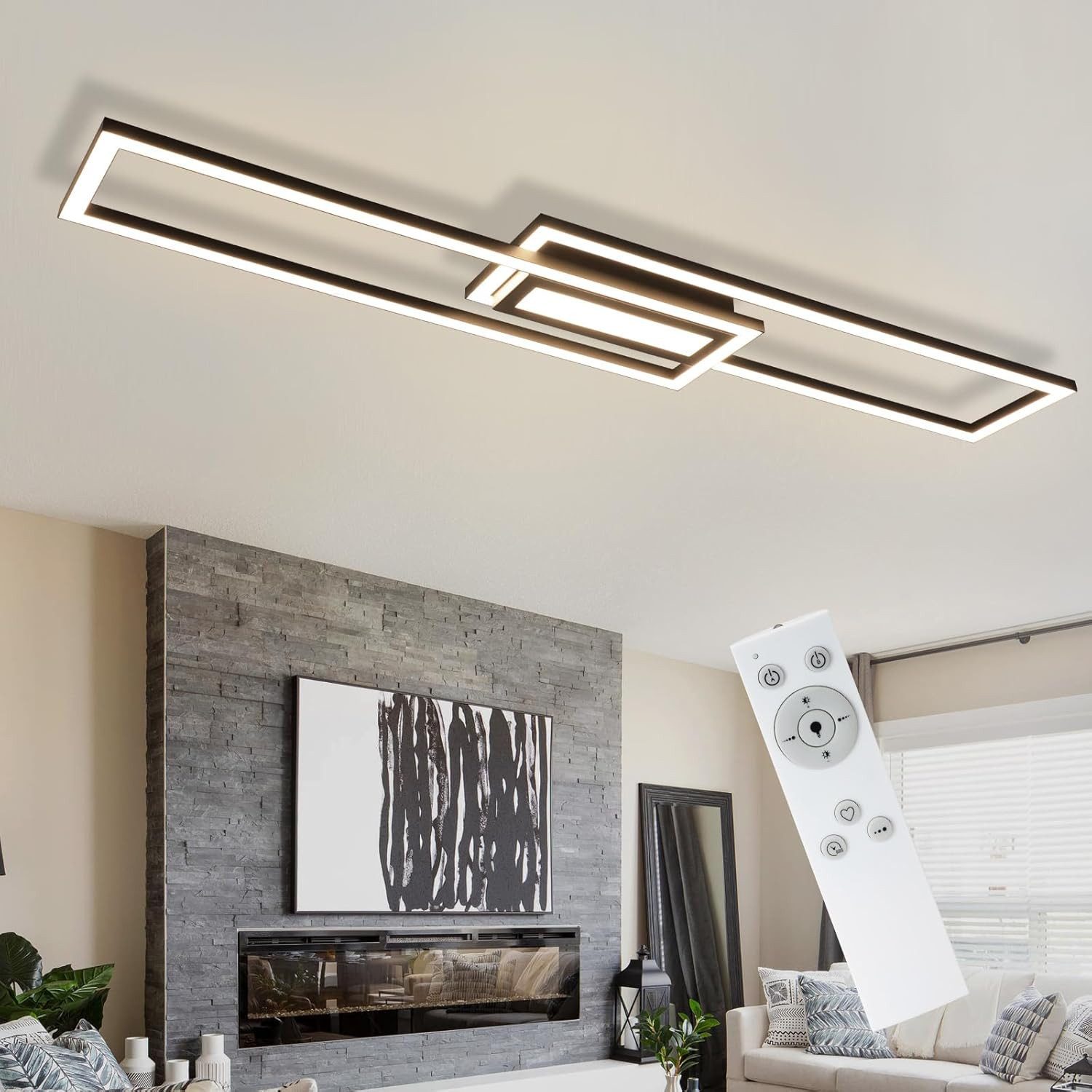 ZMH LED Deckenleuchte 50W Dimmbar Geometrisch günstig online kaufen