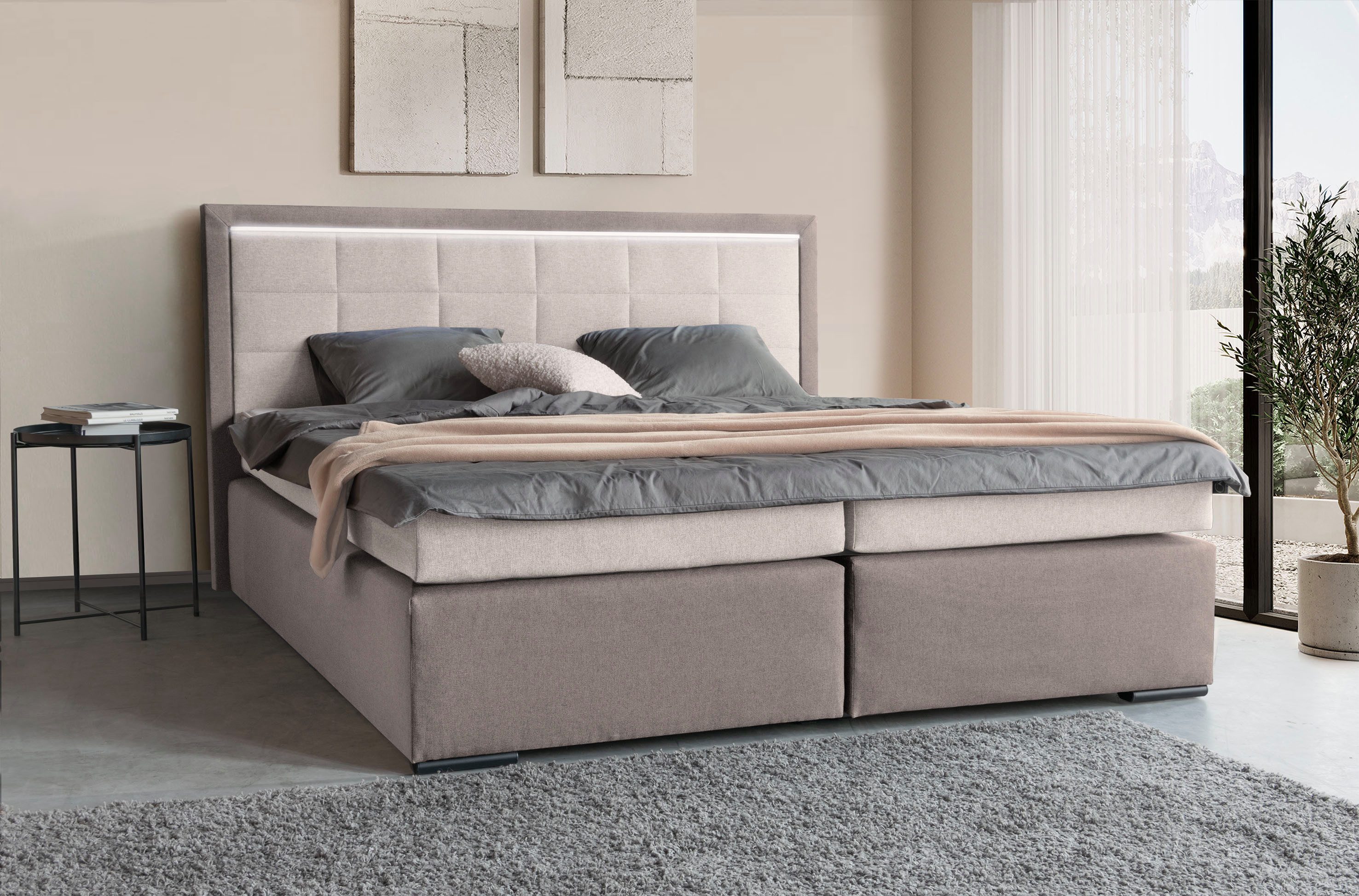 COLLECTION AB Boxspringbett 30 Jahre Jubiläums-Modell Athena, in H2,H3 & H4 günstig online kaufen