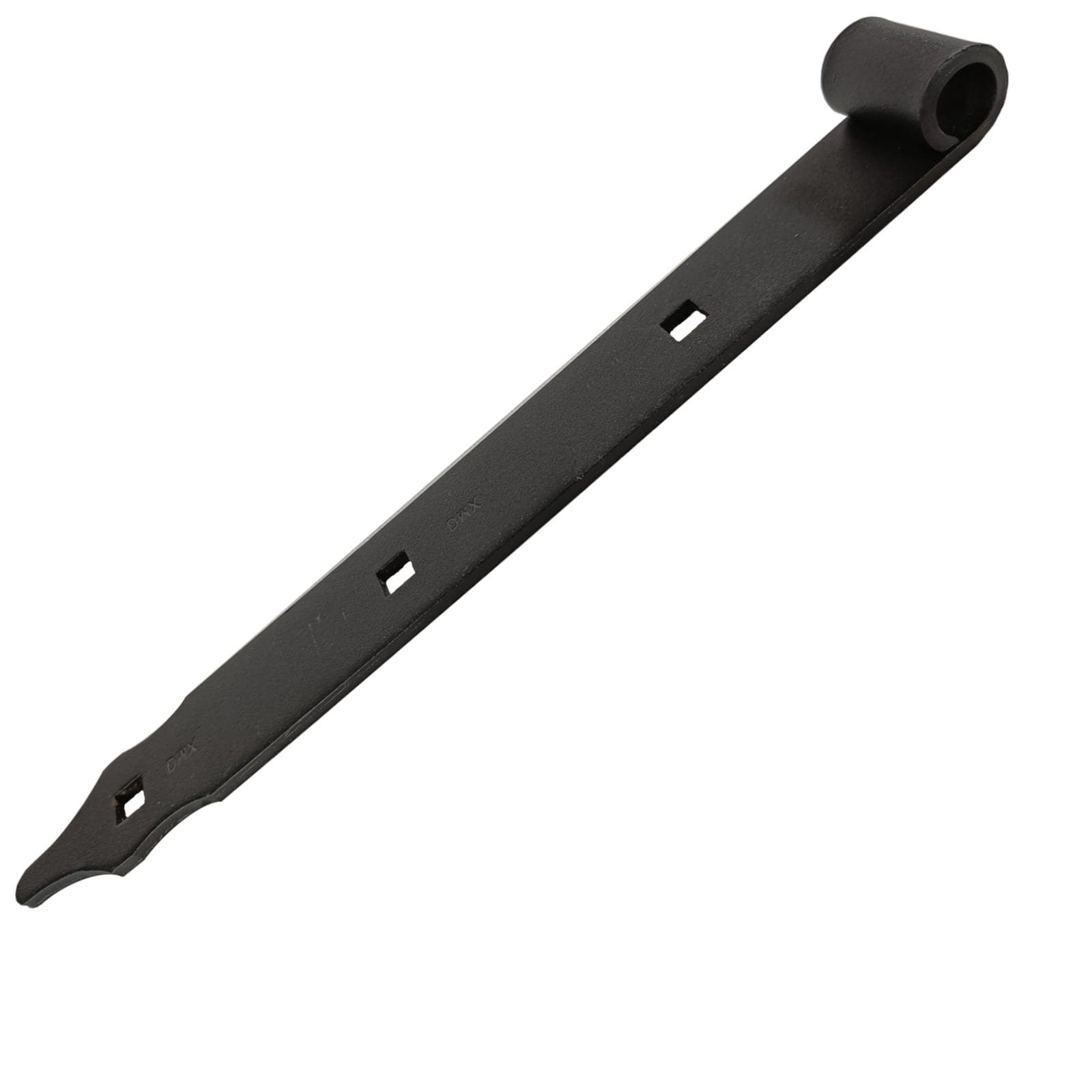 BooGardi Ladenband Scharnierband (1 St., schwarz 300x35x3mm ohne Kloben),  Tor Tür Fenster Scharnier Türband Torband Beschlag