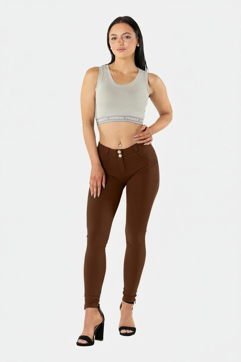 Freddy Leggings WRUP SUPERSKINNY REGULAR COTTON mit Lifting & Shaping Effekt