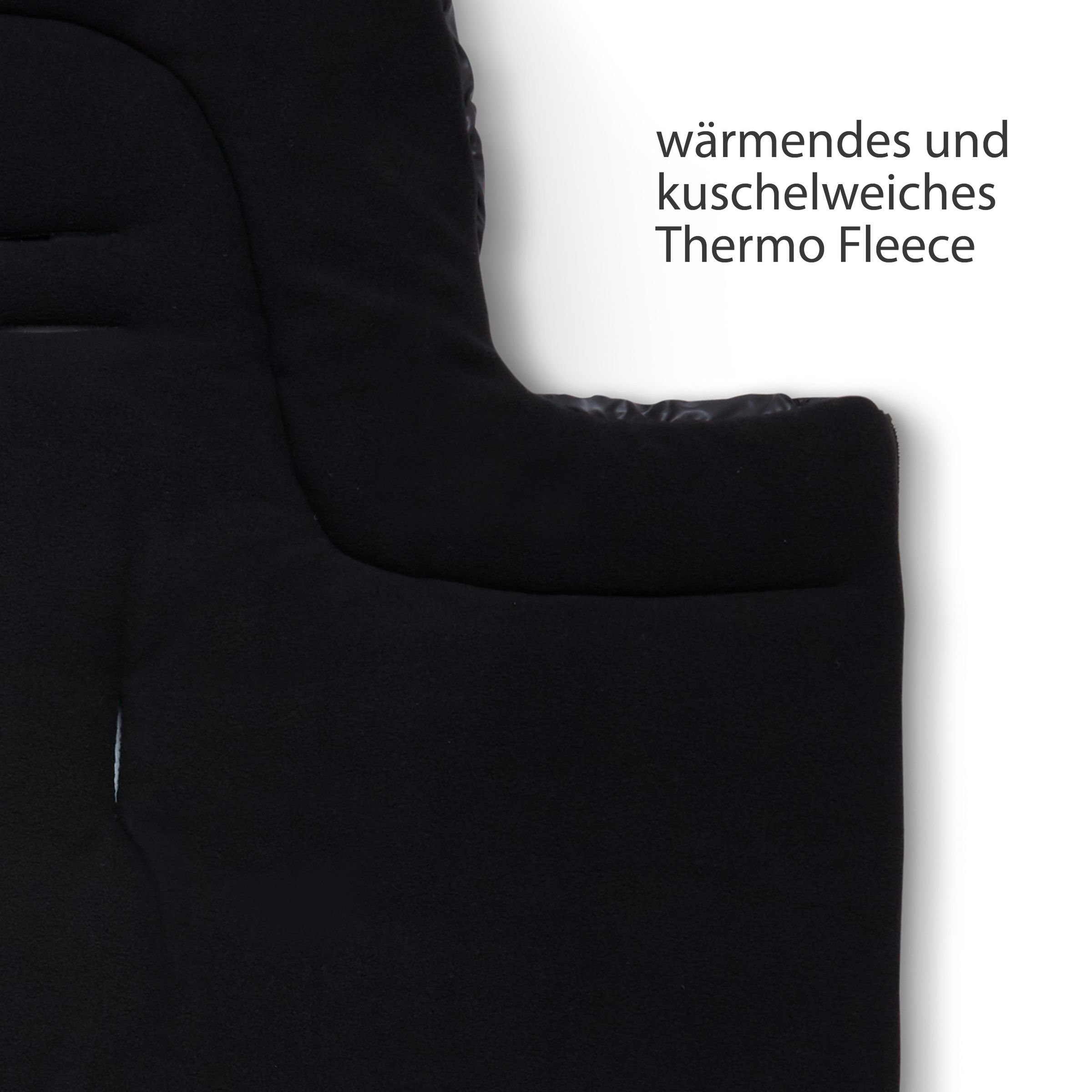 ABC Design Fußsack ABC Design Winterfußsack 2021/22, warmer Winterfußsack atmungsaktiv wasserabweisend und windabweisend maschinenwascbar bei 30°C als Mumienform