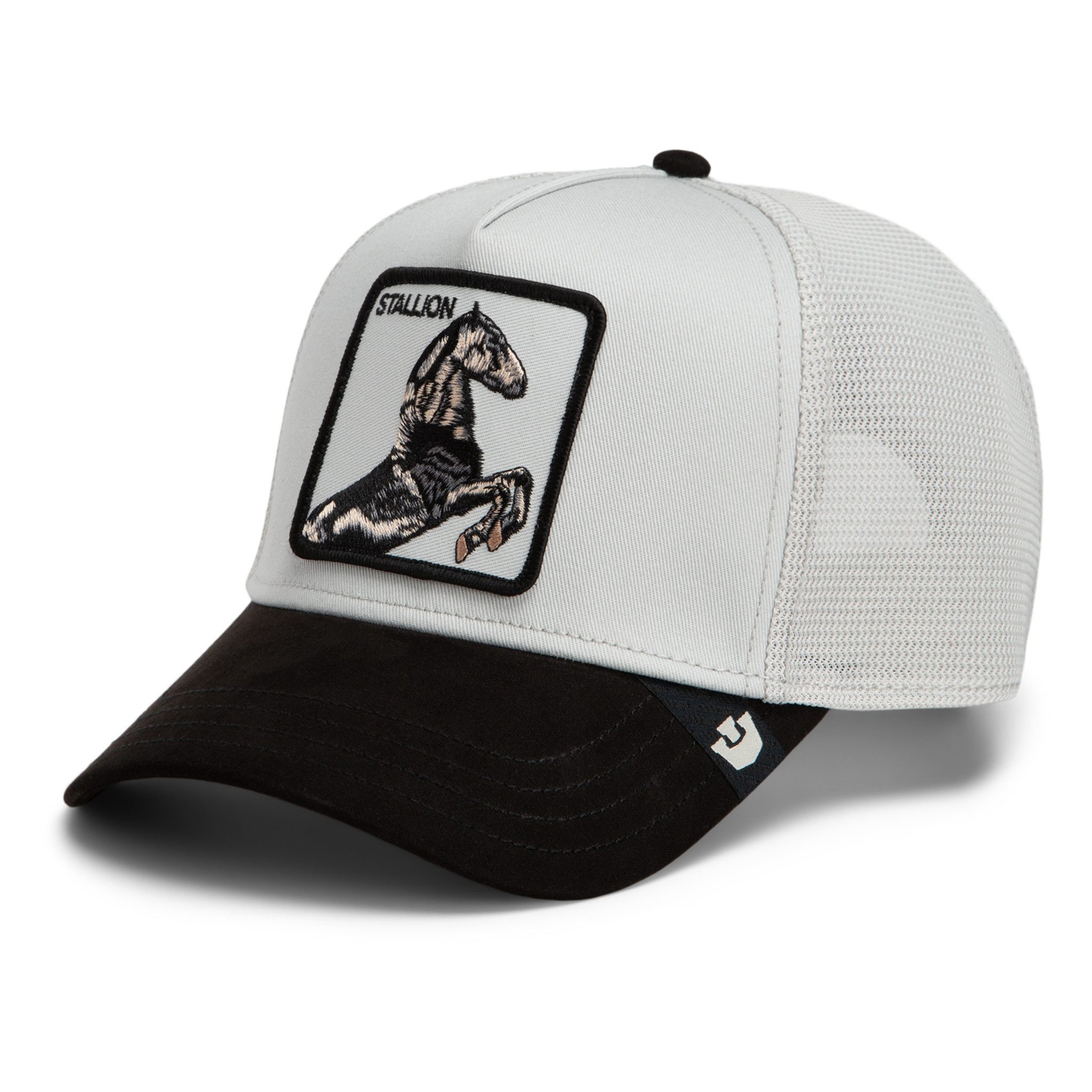GOORIN Bros. Trucker Cap Goorin Bros. OG Trucker Cap Core Mesh Suede Stallion Digital / Void (Basecap, Basecap, Meshcap, Trucker Kappe) Schirm in Wildleder-Optik
