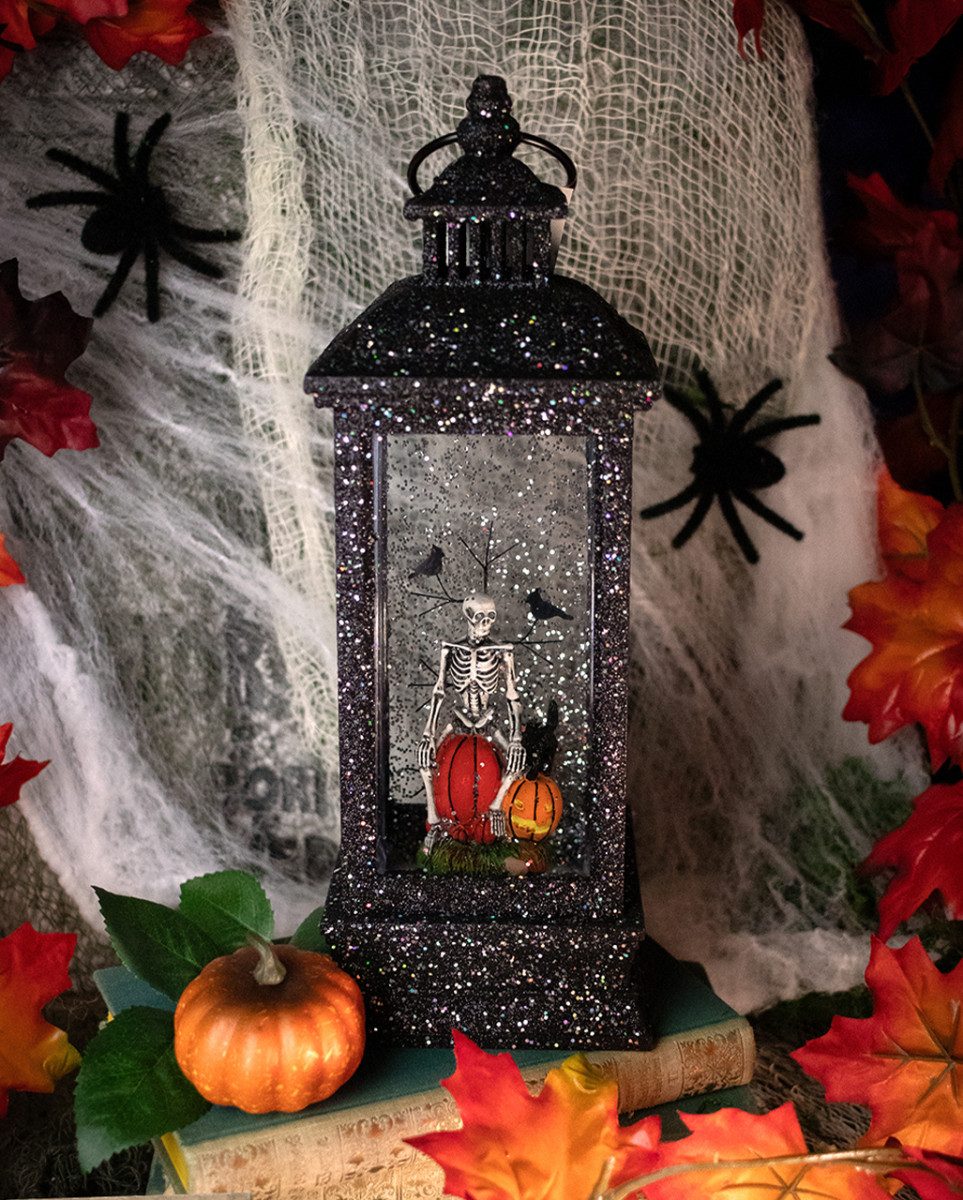 Horror-Shop Dekoobjekt Beleuchtete Halloween Wasserkugel Laterne günstig online kaufen