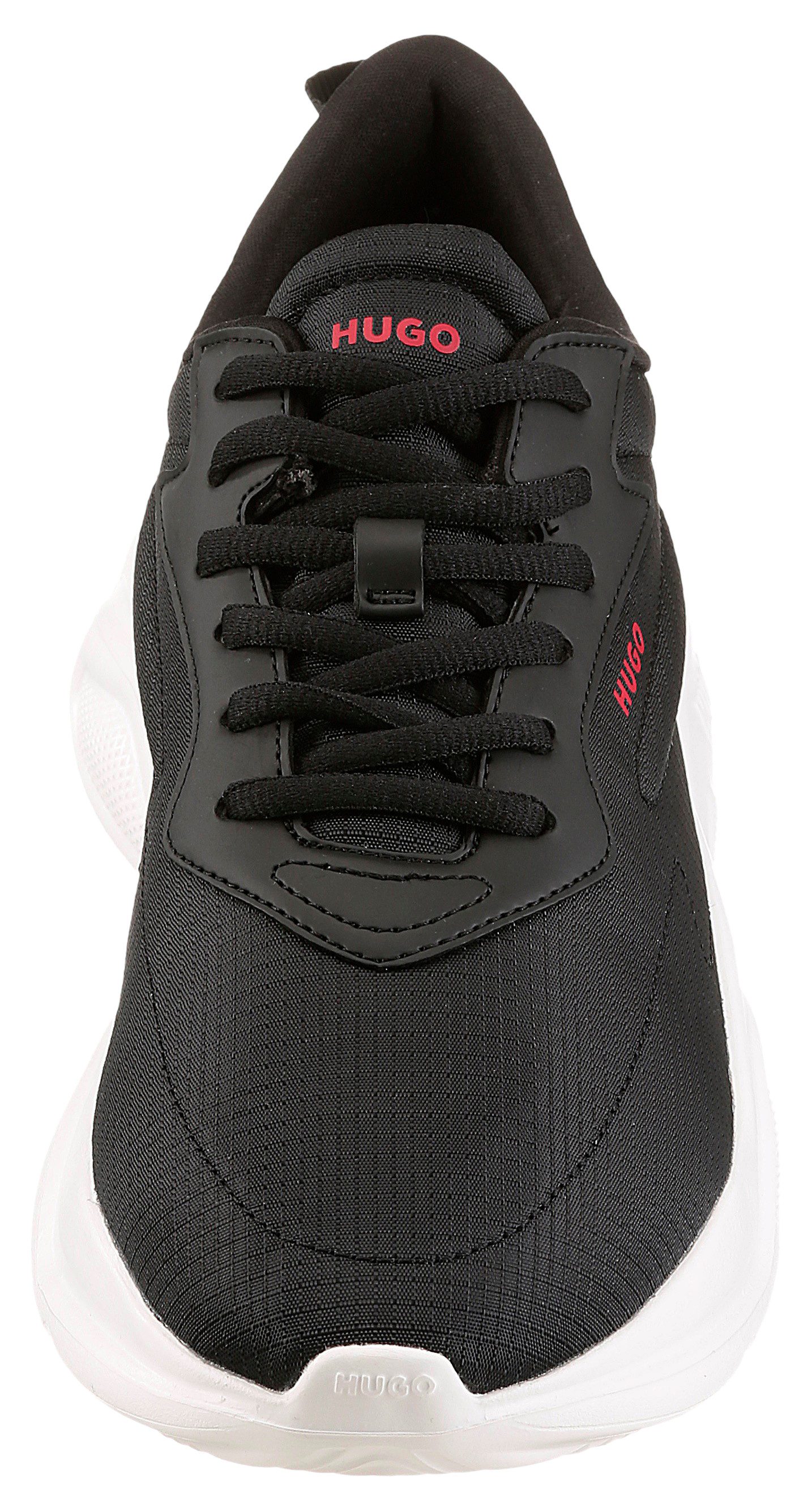 HUGO Leon_runn Sneaker Schnürschuh, Freizeitsneaker, Halbschuh mit trendy chunky Sohle