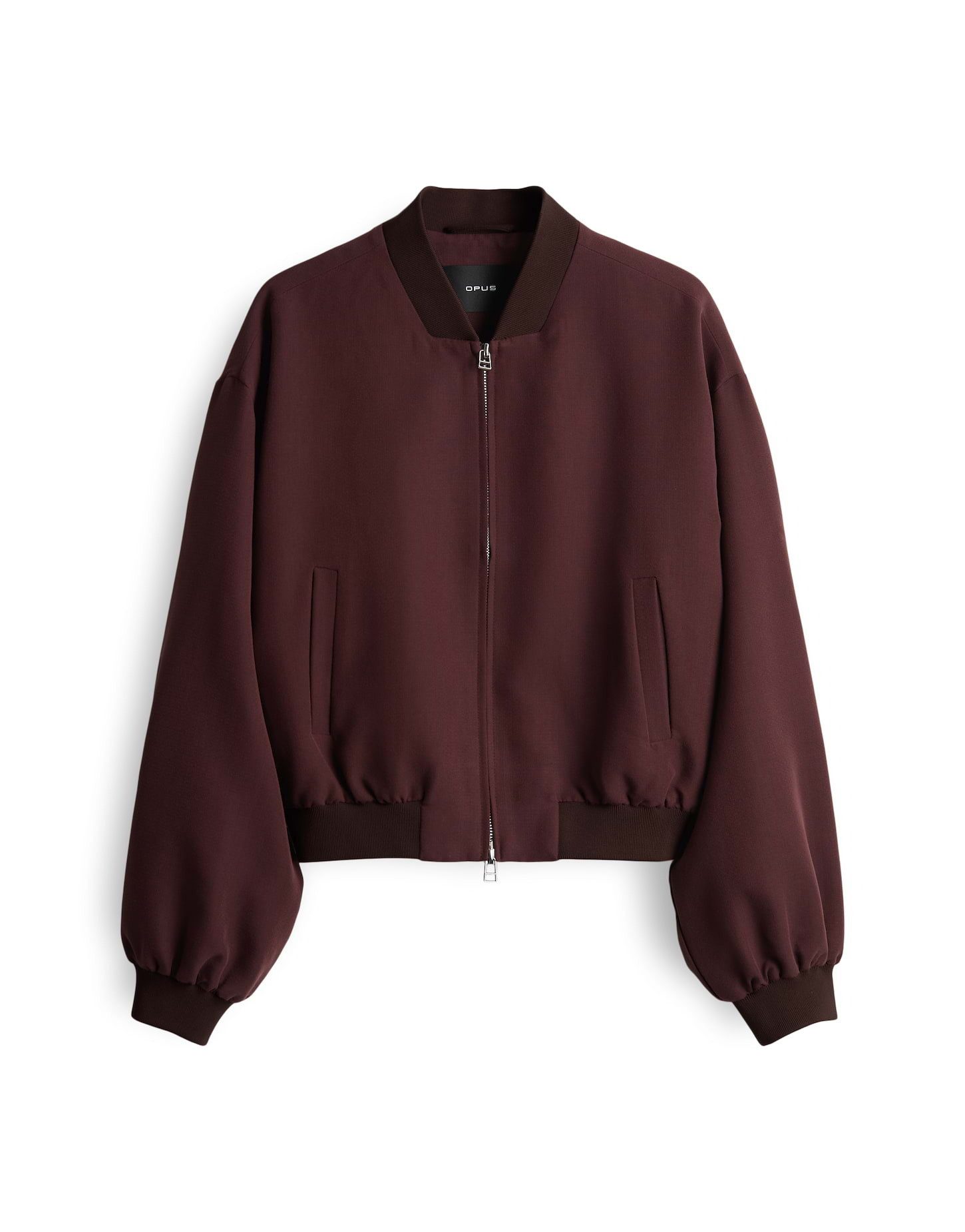 OPUS Jackenblazer JALEA ICONIC aus Viskose Mix Blousonkragen, schräge Paspe günstig online kaufen