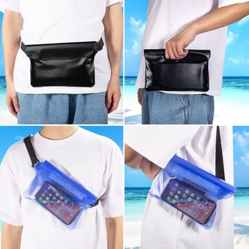 NUODWELL Handy-Rahmentasche Wasserdichte Tasche Beutel Bauchtasche Handyhülle Schutzhülle 2 Stück (2-tlg)