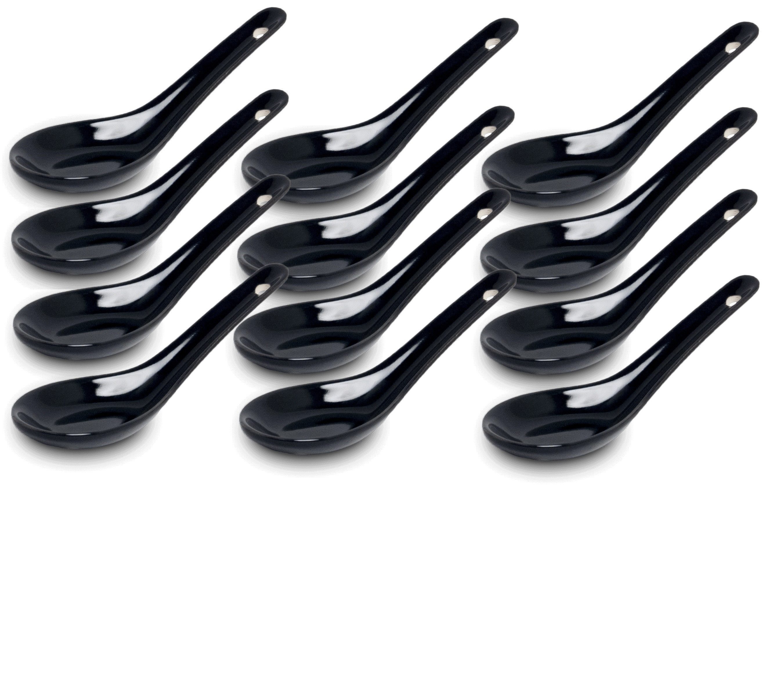 12er Set Löffel schwarz