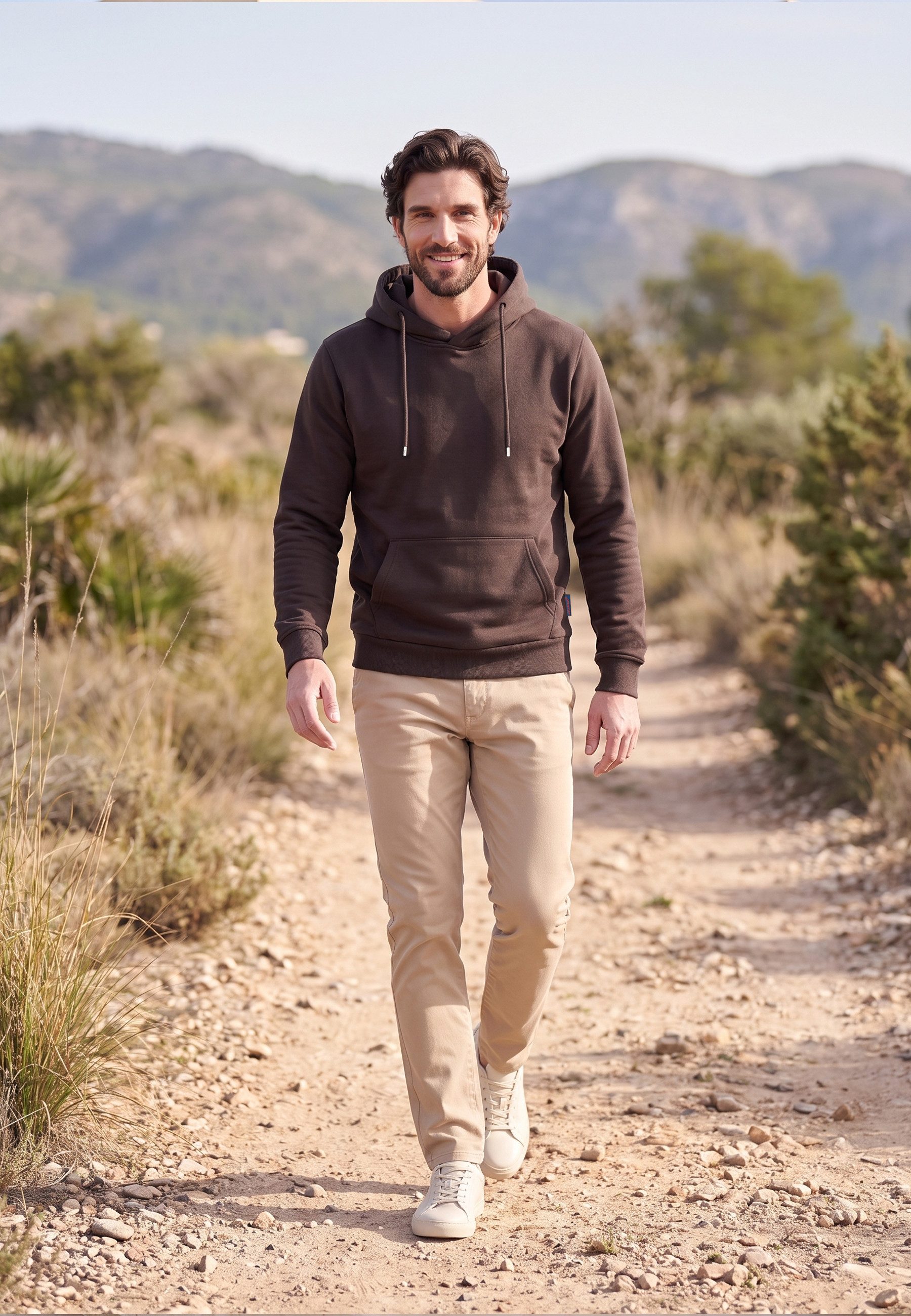 salzhaut Hoodie BODDEN Herren Regular Fit salzhaut Kapuzenpullover – bequemer Fit und nordisch klares Design