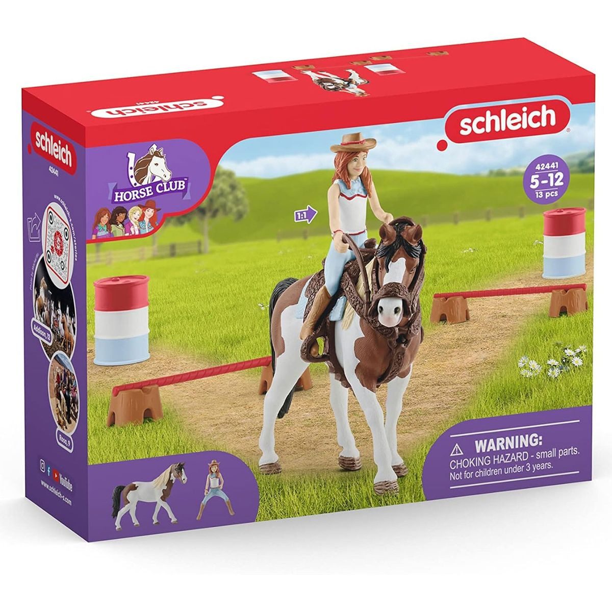 Schleich® Spielfigur Schleich 42441 - Horse Club - Hannahs Western-Reitset