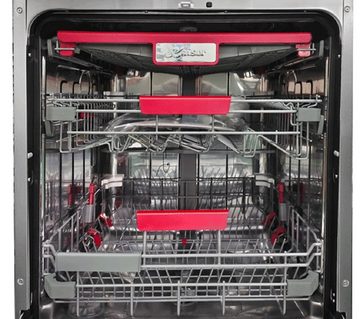 Kaiser Küchengeräte Standgeschirrspüler, S 6006 XL RS, 14 Maßgedecke, Unterbau, Freistehende Spülmaschine, 9 Programme, LED-Display