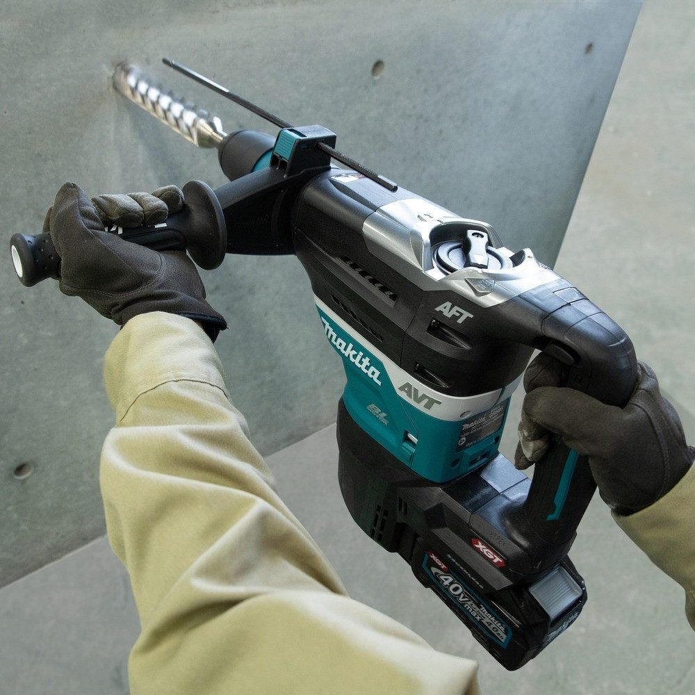 Makita Akku-Kombibohrhammer, 40 V, max. 500 U/min, Bohrhammer XGT, HR005GZ01, 40V, 40 mm, SDS-MAX, Ohne Akku im