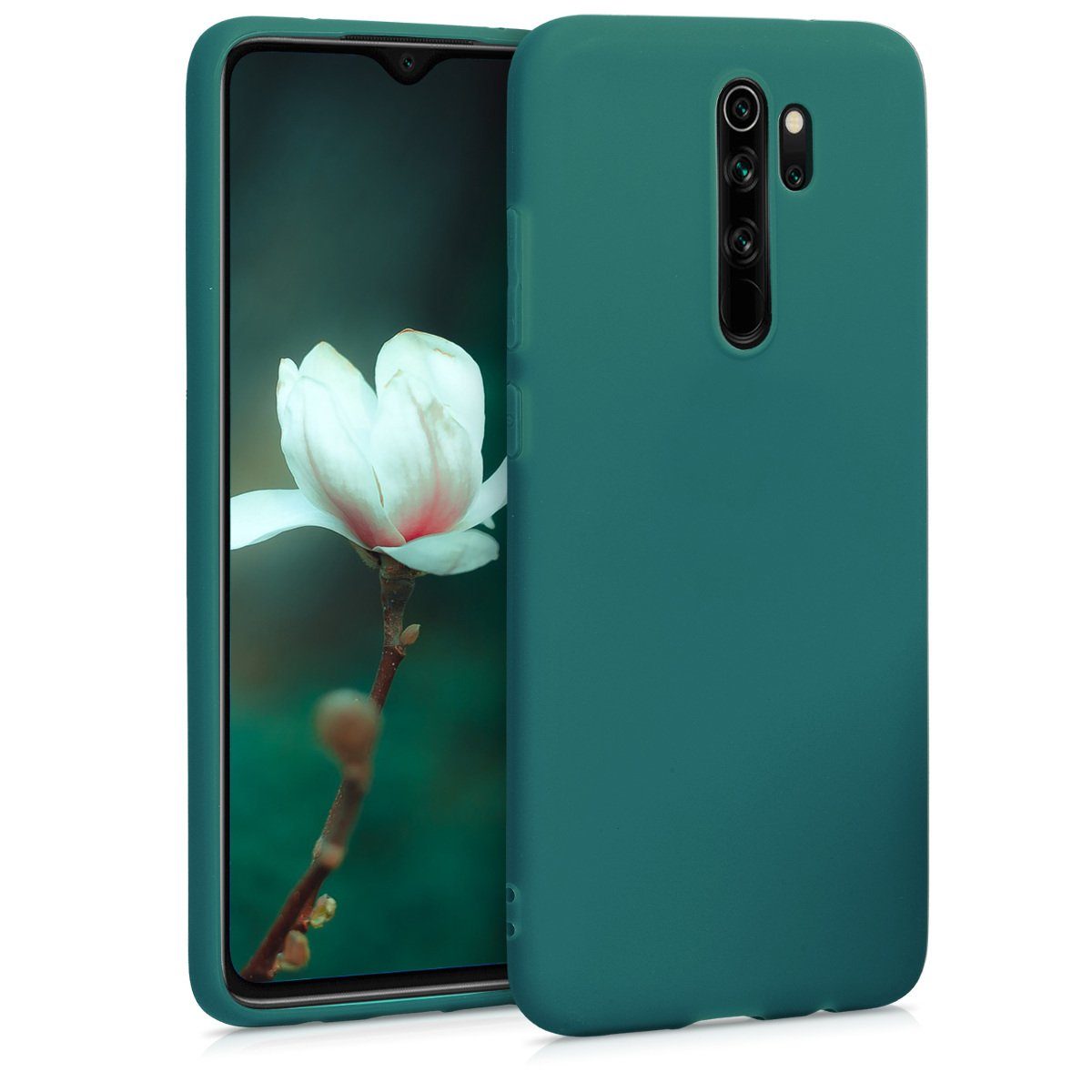 kwmobile Handyhülle Hülle für Xiaomi Redmi Note 8 Pro, Hülle Silikon - Soft Handyhülle - Handy Case Cover
