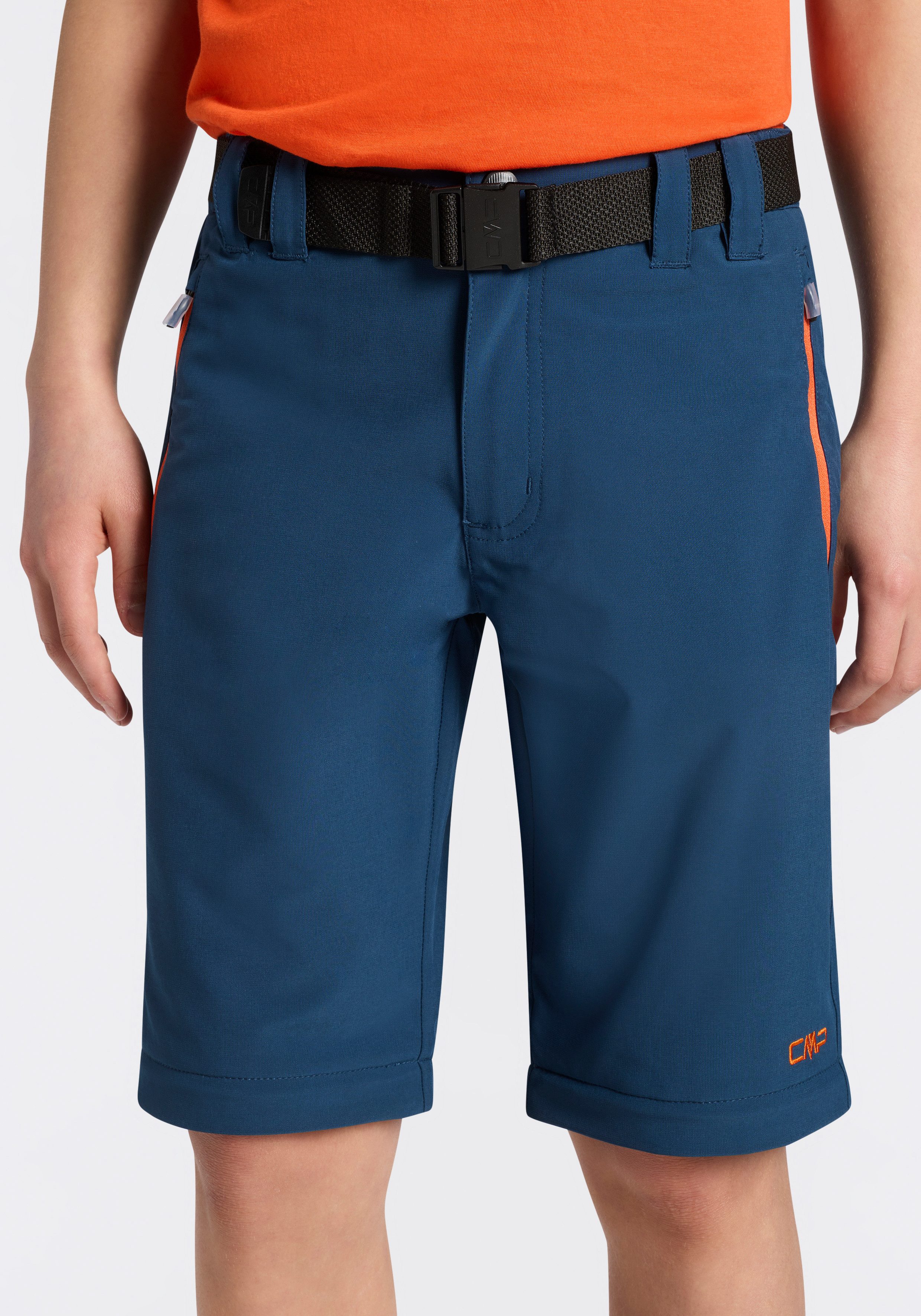 CMP Zip-off-Hose KID ZIP OFF PANT (Set, mit Gürtel) für Kinder, mit Zip-off-Funktion, elastisch, atmungsaktiv