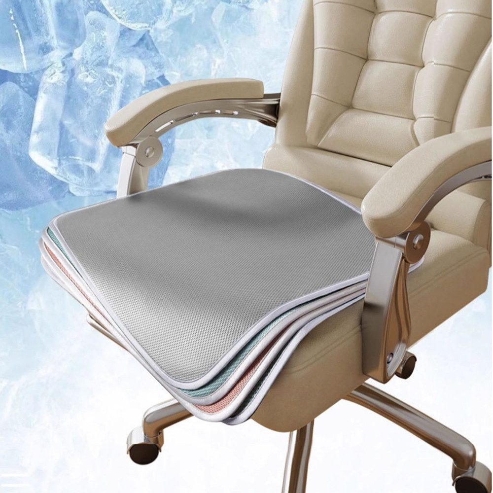 Coonoor Stuhlkissen Sommer rutschfeste Eis-Seide Stuhlkissen 40X40CM, für B günstig online kaufen