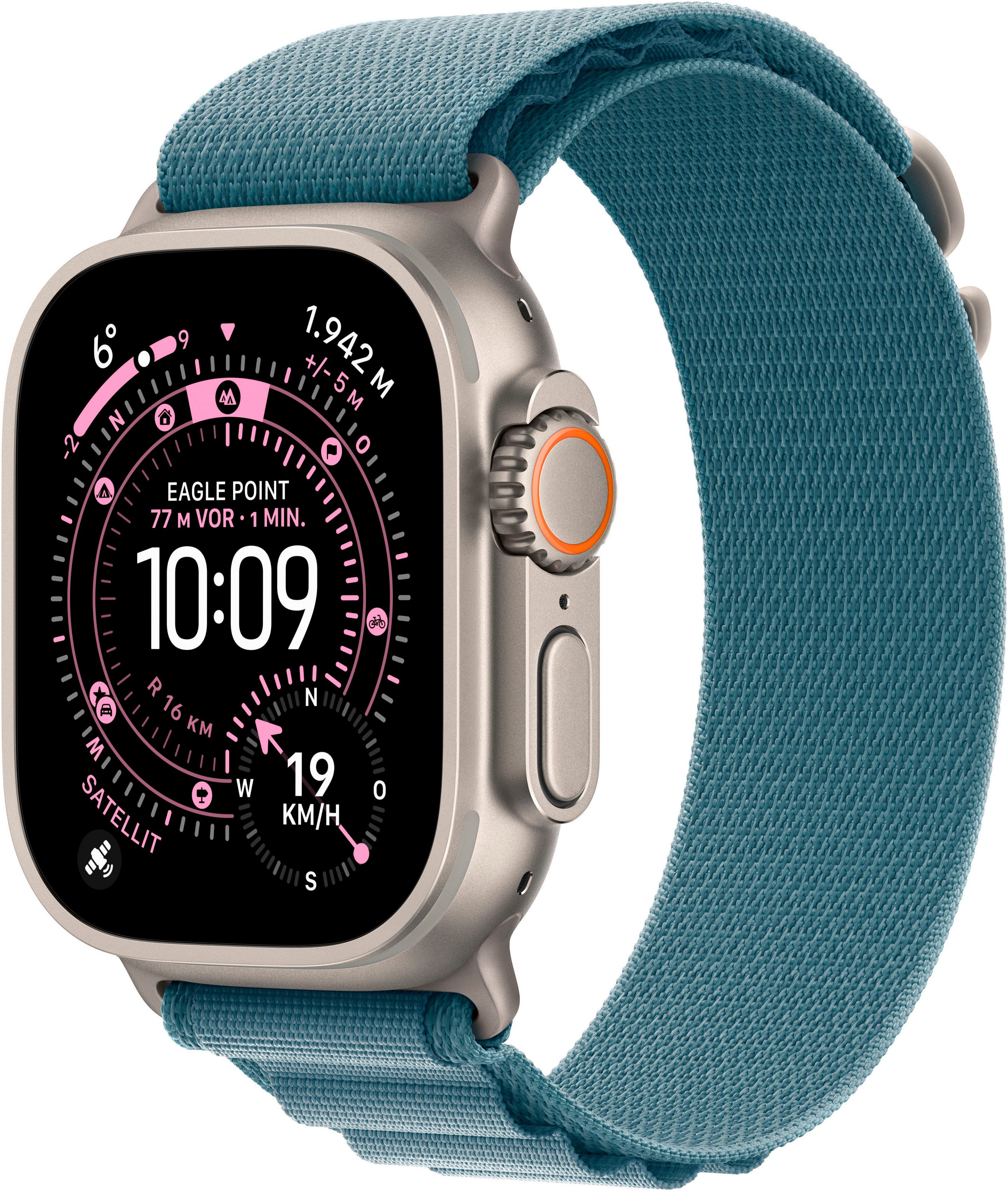 Apple Watch Ultra 3 GPS + Cellular 49mm Smartwatch (Watch OS), 1-tlg.