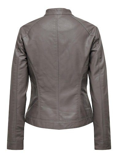 FAUX Kitte OTW NOOS LEATHER Plum Lederimitatjacke ONLBANDIT ONLY BIKER