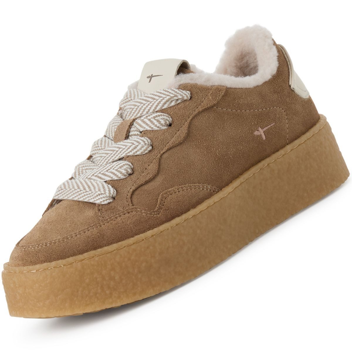 Tamaris 1-23706-47/400 Sneaker Schnür-Halbschuh mit herausnehmbarem Wechselfußbett