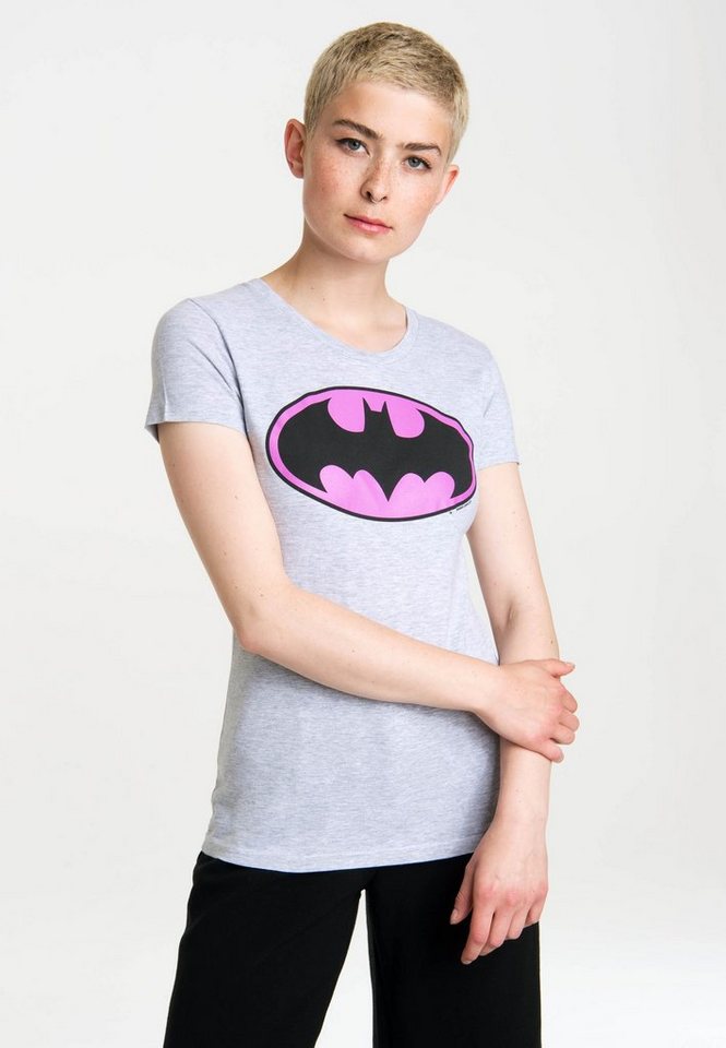 Batman T-Shirt LOGOSHIRT coolem Superhelden-Logo mit