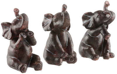 pajoma® Tierfigur Elefanten (Set, 3 St)