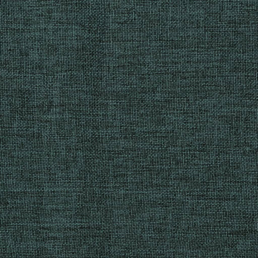 290x245 cm, furnicato, Ösen (1 Leinenoptik mit Vorhang Grün St) Verdunkelungsvorhang