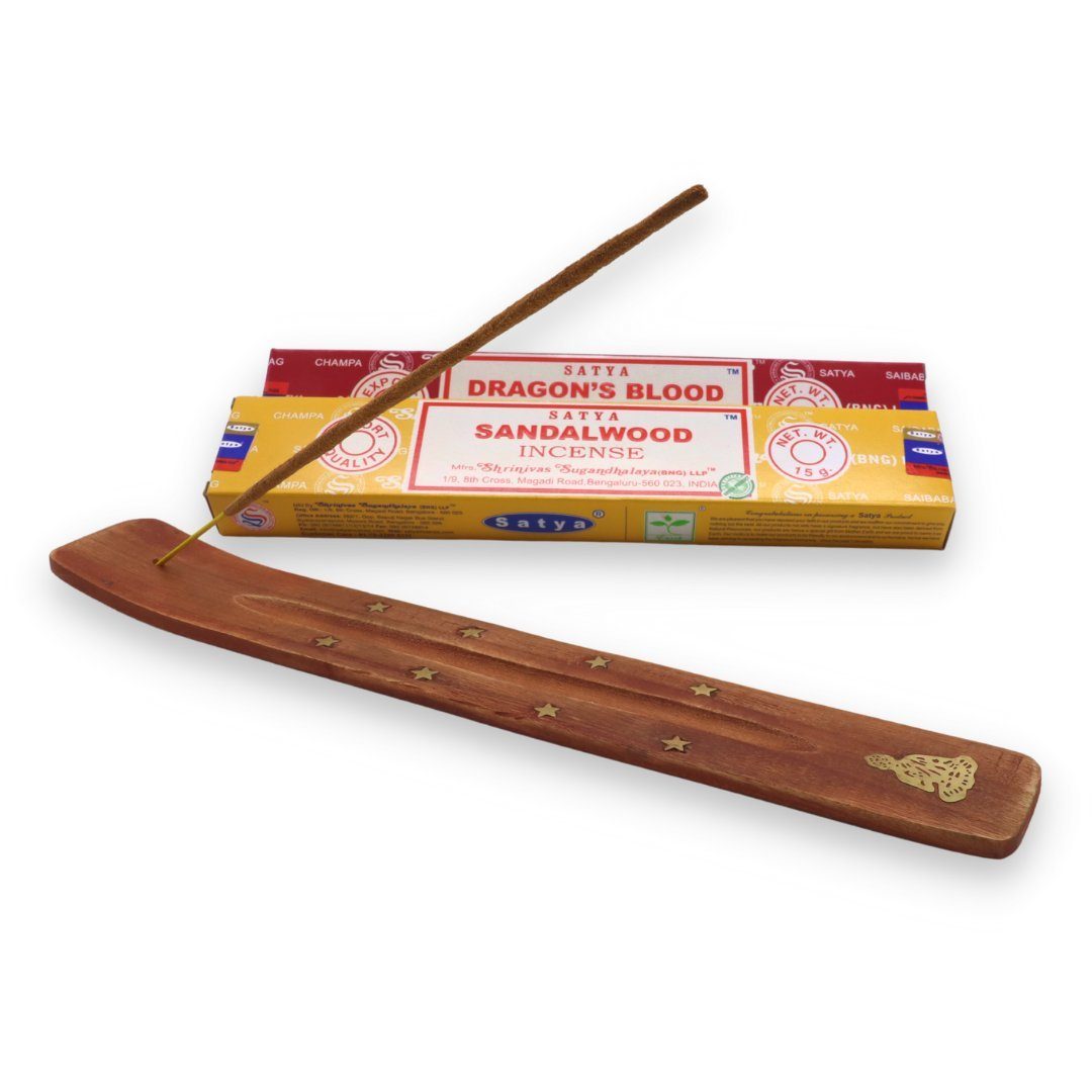 Satya Incense Räucherstäbchen-Halter Räucherstäbchen, Halter, Turm, Brett, Satya Räucherkegel, Räucherstäbchen Räucherkegel Satya Stäbchenhalter halter