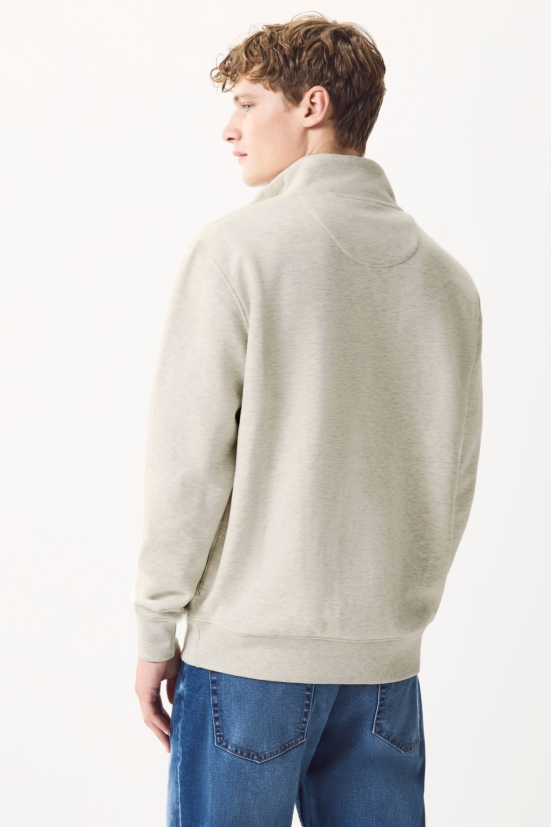 Next Sweater Sweatshirt mit 1/4-Reißverschluss und günstig online kaufen