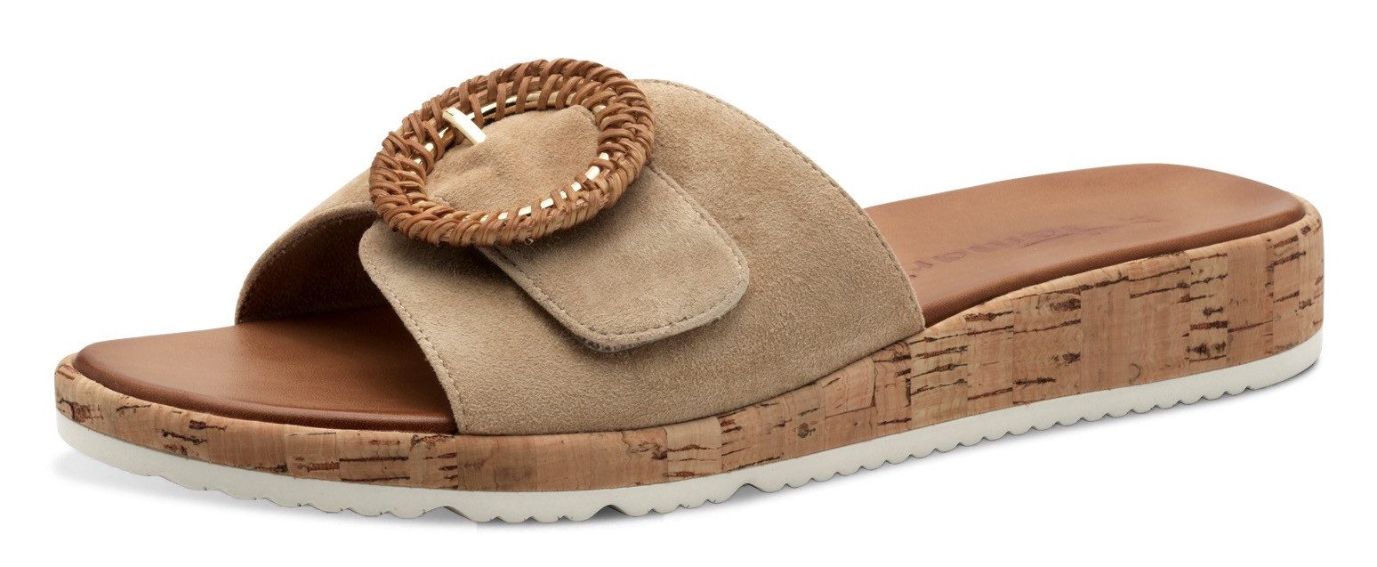 Tamaris Pantolette, Keilabsatz, Sommerschuh, Schlupfschuh mit günstig online kaufen