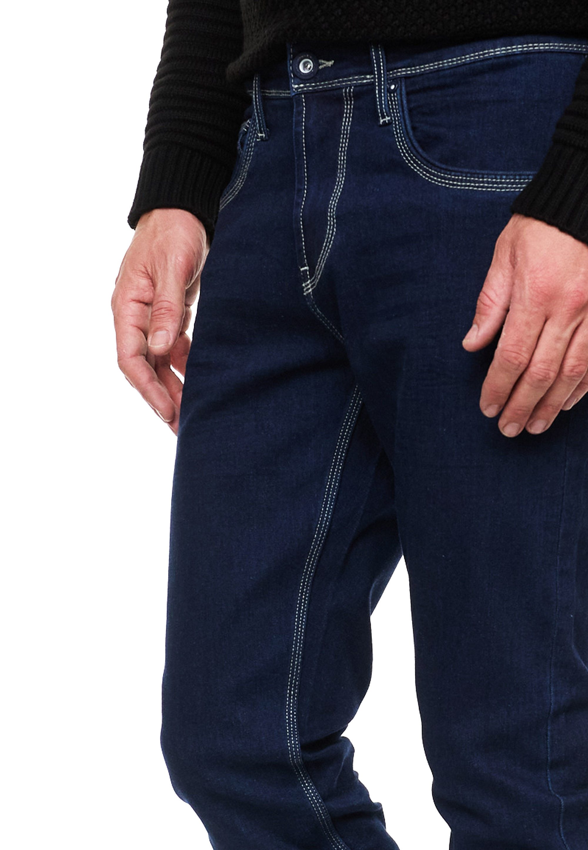 R-NEAL Slim-fit-Jeans Herren Jeanshose Cotton Stretch Business Streetwear Jeans Hose