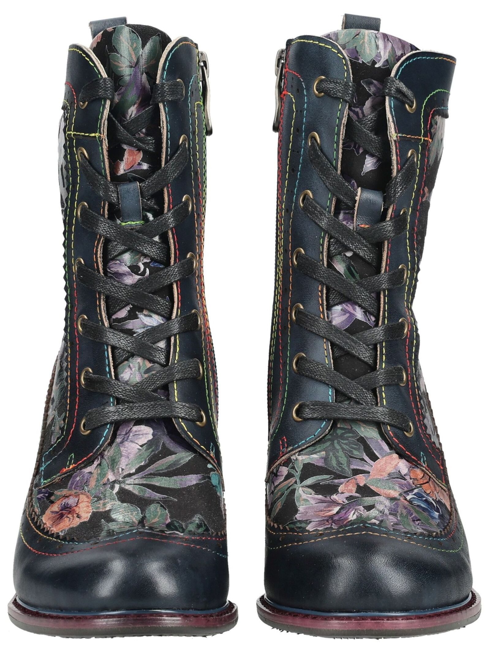 LAURA VITA LAURA VITA Stiefelette Leder/Textil Schnürstiefelette
