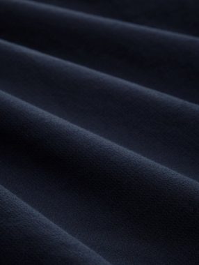 TOM TAILOR Denim Langarmhemd Stehkragenhemd mit feiner Struktur
