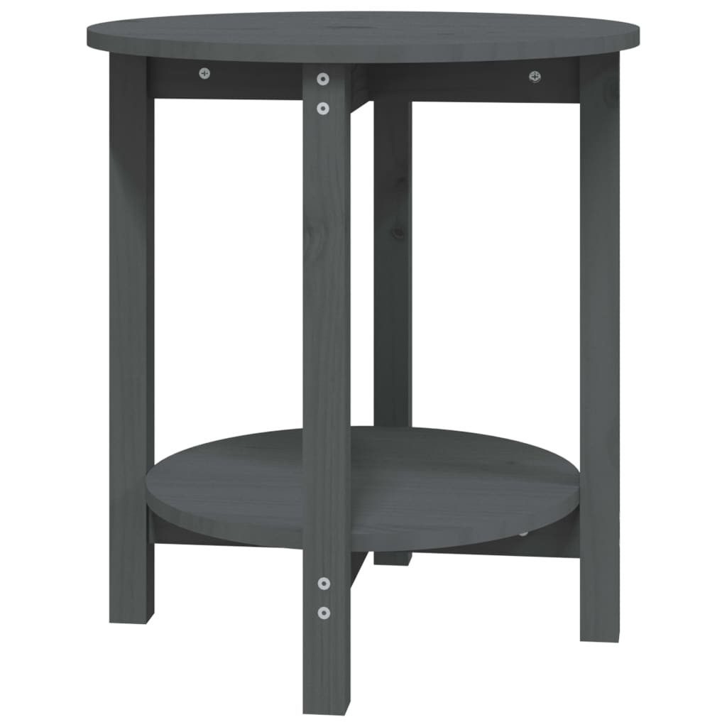 vidaXL Couchtisch Couchtisch Grau Ø 55x60 günstig online kaufen